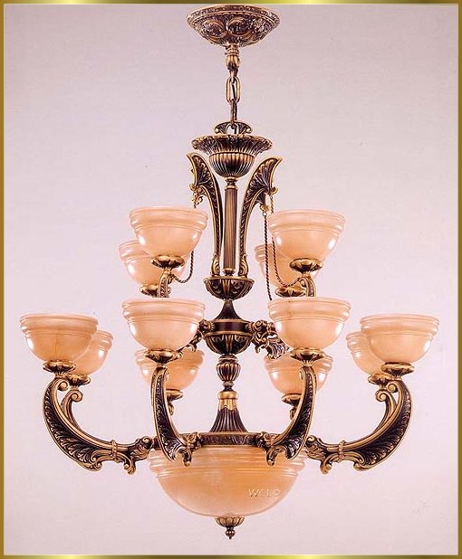 Alabaster Chandeliers Model: RL 1539-106